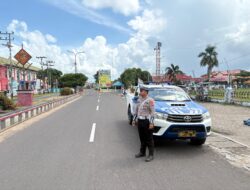 SATLANTAS POLRES SERUYAN GELAR PATROLI DAERAH RAWAN PELANGGARAN DAN LAKA LANTAS DI KOTA KUALA PEMBUANG