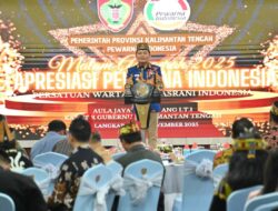 Gubernur Agustiar Sabran: Pers Mitra Strategis Pemerintah Bangun Kalteng Maju