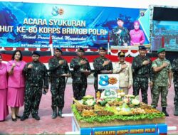 Gubernur Hadiri Syukuran HUT ke-80 Brimob di Palangka Raya