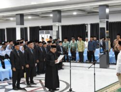 Gubernur Kalteng Pimpin Pelantikan Dewan Hakim, Juri, dan Panitera MTQH XXXIII Kalteng di Barut