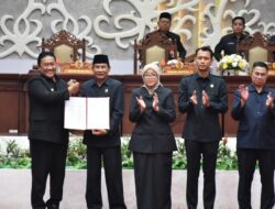 Wagub Edy Pratowo Sampaikan Pendapat Akhir Gubernur dalam Persetujuan Bersama Raperda APBD Kalteng 2026