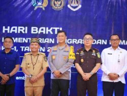 Gubernur Agustiar Sabran Hadiri Hari Bakti Perdana Kementerian Imigrasi dan Pemasyarakatan