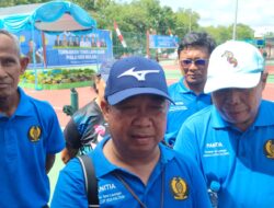 Piala Isen Mulang 2025 Resmi Dibuka, Turnamen Tenis Catat Rekor 375 Peserta