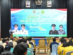 Gubernur Agustiar Sabran Hadiri Kuliah Umum Dalam Rangka Dies Natalis ke-62 UPR