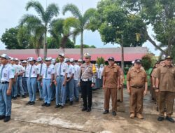 Sat Lantas Polres Seruyan Gelar Pembinaan Keselamatan Berlalu Lintas di Sekolah, Gencarkan Edukasi Lewat Upacara Bendera