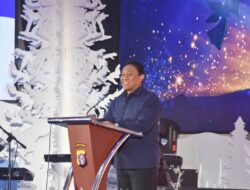 Natal Keluarga Besar Polda Kalteng, Wagub: Kasih Kristus Jadi Semangat Membangun Keharmonisan Daerah