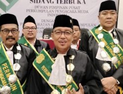 PERMADIN WILAYAH KALTENG MELANTIK SEBELAS CALON ADVOKAT BERINTEGRITAS