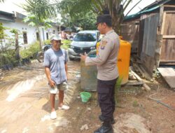 Pererat Kedekatan dengan Warga, Bhabinkamtibmas Desa Terawan Gelar Sambang dan Edukasi Kamtibmas”