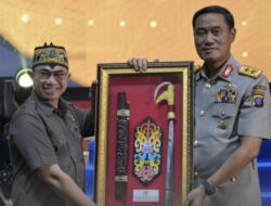 Junaidi Hadiri Kenal Pamit Wakapolda Kalteng, Tekankan Pentingnya Sinergi Keamanan