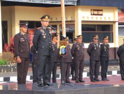 Kapolres Seruyan Tegaskan Disiplin, Kebersihan, dan Perang Total Terhadap Narkoba pada Jam Pimpinan