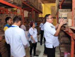 Disdagperin Kalteng Bersama BPOM Sidak Distributor Susu Formula