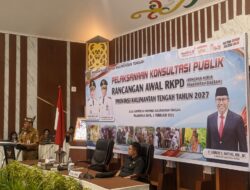 Pemprov Kalteng Gelar Konsultasi Publik Rancangan Awal RKPD 2027