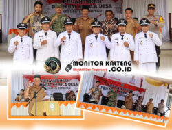 Bupati Seruyan Lantik Enam Pj Kepala Desa, Tegaskan Transparansi Dana Desa 2026
