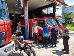 Sinergi Tanpa Batas: Polres Seruyan Sambangi Markas Damkar, Perkuat Kesiagaan Hadapi Bencana