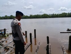 Antisipasi Banjir, Satpolairud Polres Seruyan Intensifkan Monitoring Debit Air DAS Seruyan
