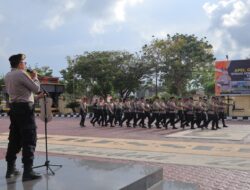 Asah Kedisiplinan dan Kekompakan, Personel Polres Seruyan Gencarkan Latihan PBB Usai Apel Pagi