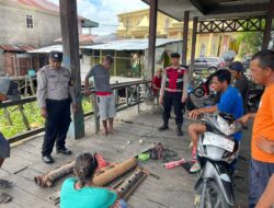 Jaga Kondusivitas Kota, Personel Polres Seruyan Gencarkan Patroli Dialogis