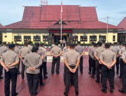 Kapolres Seruyan Gaungkan Zero Tolerance Narkoba di Internal, Pengawasan Personel Diperketat