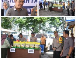 Pemkab Pulang Pisau Kolaborasi dengan Perum Bulog dan Polri Gelar Gerakan Pangan Murah