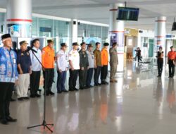 Pemprov Kalteng Dukung Posko Monitoring Angkutan Udara Lebaran di Bandara Tjilik Riwut
