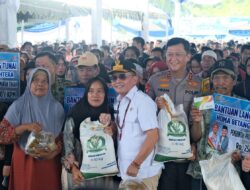 Jelang Hari Raya Idulfitri dan Nyepi, Pemprov Kalteng Salurkan Bantuan Pangan bagi Warga Kobar