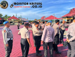 Disiplin Internal Diperketat, Polres Seruyan Gelar Pemeriksaan Sikap Tampang Personel