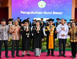 Sahli Gubernur Kalteng Hadiri Pengukuhan Guru Besar UPR