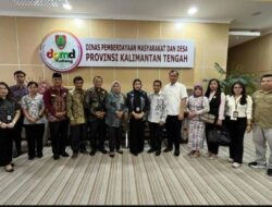 DPRD Pulang Pisau Kunjungi DPMD Kalteng, Perkuat Pembinaan dan Pengawasan Desa