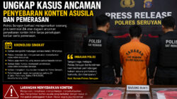 Satreskrim Polres Seruyan Tangkap Pelaku Ancaman Sebar Konten Intim dan Pemerasan