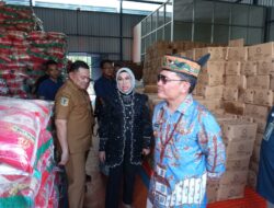 Gubernur Kalteng Sidak Gudang Bulog: Stok Beras Cukup, Dampak BBM Diantisipasi