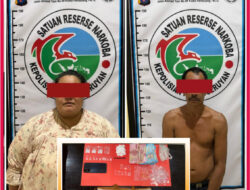 Satresnarkoba Polres Seruyan Bongkar Peredaran Sabu di Danau Sembuluh, Pasutri Ditangkap dengan BB sebanyak  13 Paket (13,58 gram) dan Sejumlah Uang Tunai.
