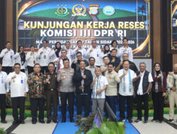Kunjungan Kerja ke Provinsi Kalteng, Komisi III DPR RI Apresiasi Kinerja Polda Kalteng