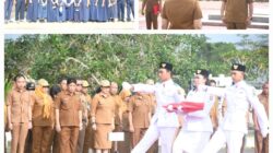 Plt Kepala Dinas Pendidikan dan Arsip Pulang Pisau Sri Putri Pratiwi Hadiri Upacara Peringatan Hari Jadi Otonomi Daerah XXX dan Hari Pendidikan Nasional ke-67 Tahun 2026