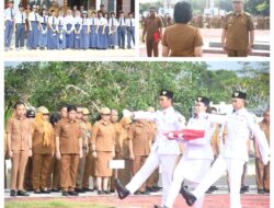 Plt Kepala Dinas Pendidikan dan Arsip Pulang Pisau Sri Putri Pratiwi Hadiri Upacara Peringatan Hari Jadi Otonomi Daerah XXX dan Hari Pendidikan Nasional ke-67 Tahun 2026