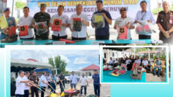 Wujudkan Kepastian Hukum, Polres Seruyan–Kejari Musnahkan Barang Bukti Kasus Inkracht 2025