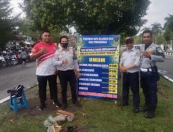 Tim URC Dishub Palangka Raya Tindak Pungutan Parkir Tidak Sesuai Perda di Jalan Katamso