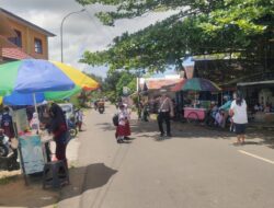 Polantas Seruyan Atur Lalu Lintas Saat Jam Pulang Sekolah, Situasi Kondusif