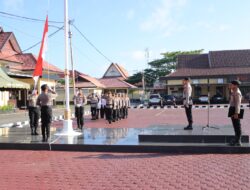 POLRES SERUYAN GELAR UPACARA HARI KESADARAN NASIONAL, KAPOLRES: JAGA PROFESIONALITAS DAN MORALITAS