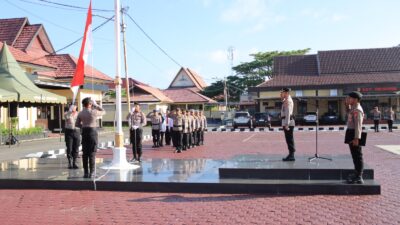 POLRES SERUYAN GELAR UPACARA HARI KESADARAN NASIONAL, KAPOLRES: JAGA PROFESIONALITAS DAN MORALITAS