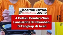 Pelarian Berakhir! Perampok dan Pembunuh Lansia Rumbai Diciduk di Aceh