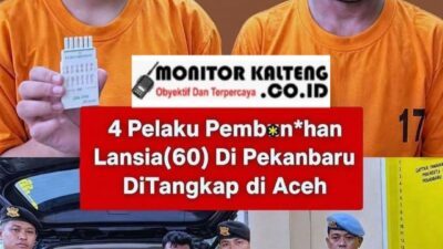 Pelarian Berakhir! Perampok dan Pembunuh Lansia Rumbai Diciduk di Aceh