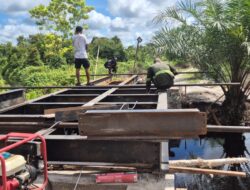 Terus Dikebut, Progres Jembatan Garuda di Habaring Hurung Capai 55 Persen