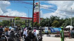 Antrean Mengular di SPBU Palangka Raya, Pertamina Pastikan Stok BBM Aman dan Distribusi Dioptimalkan