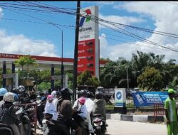 Antrean Mengular di SPBU Palangka Raya, Pertamina Pastikan Stok BBM Aman dan Distribusi Dioptimalkan