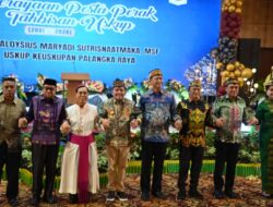 Perayaan 25 Tahun Tahbisan Uskup, Gubernur Kalteng Tekankan Pentingnya Kerukunan