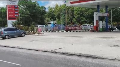 Pemkot Palangka Raya Pastikan Kondisi SPBU Aman dan Terkendali, Antrean BBM Mulai Berkurang dan Mencapai Batas Normal