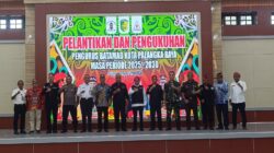 Bentuk Sinergi Bersama Komponen Masyarakat, Dandim 1016/Plk Hadiri Pelantikan dan Pengukuhan Batamad Kota Palangka Raya