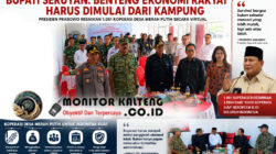 Ribuan Koperasi Desa Diresmikan Serentak, Bupati Seruyan Ahmad Selanorwanda: Benteng Ekonomi Rakyat Harus Dimulai dari Kampung
