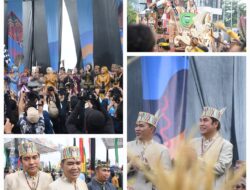 Bupati dan Wakil Bupati Pulang Pisau Hadiri Perayaan Hari Jadi Provinsi Kalimantan Tengah