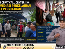 Respons Cepat Call Center 110, Polisi Mediasi Perkelahian Saat Pesta Pernikahan di Kuala Pembuang